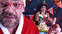 Muscle daddy Santa destroys little elf ass with big dick. Funny and weird story, massive anal sex, humiliation and fetish, piss drinking